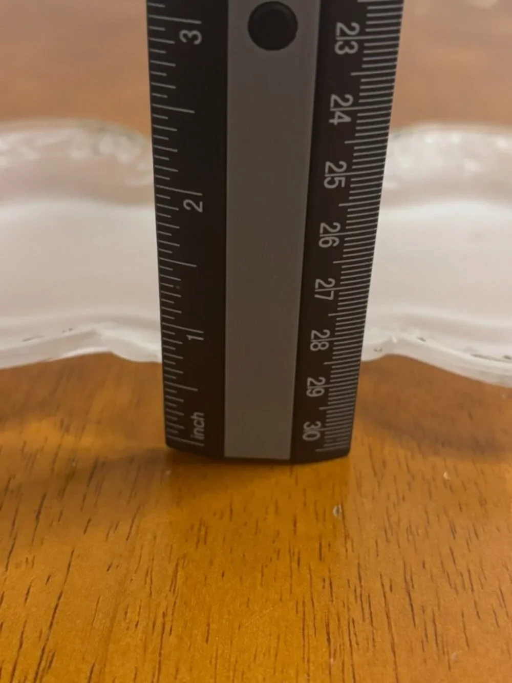 VTG Frosted Glass Trinket Dish Elegantly Sculpted Scroll Edge Tray 9